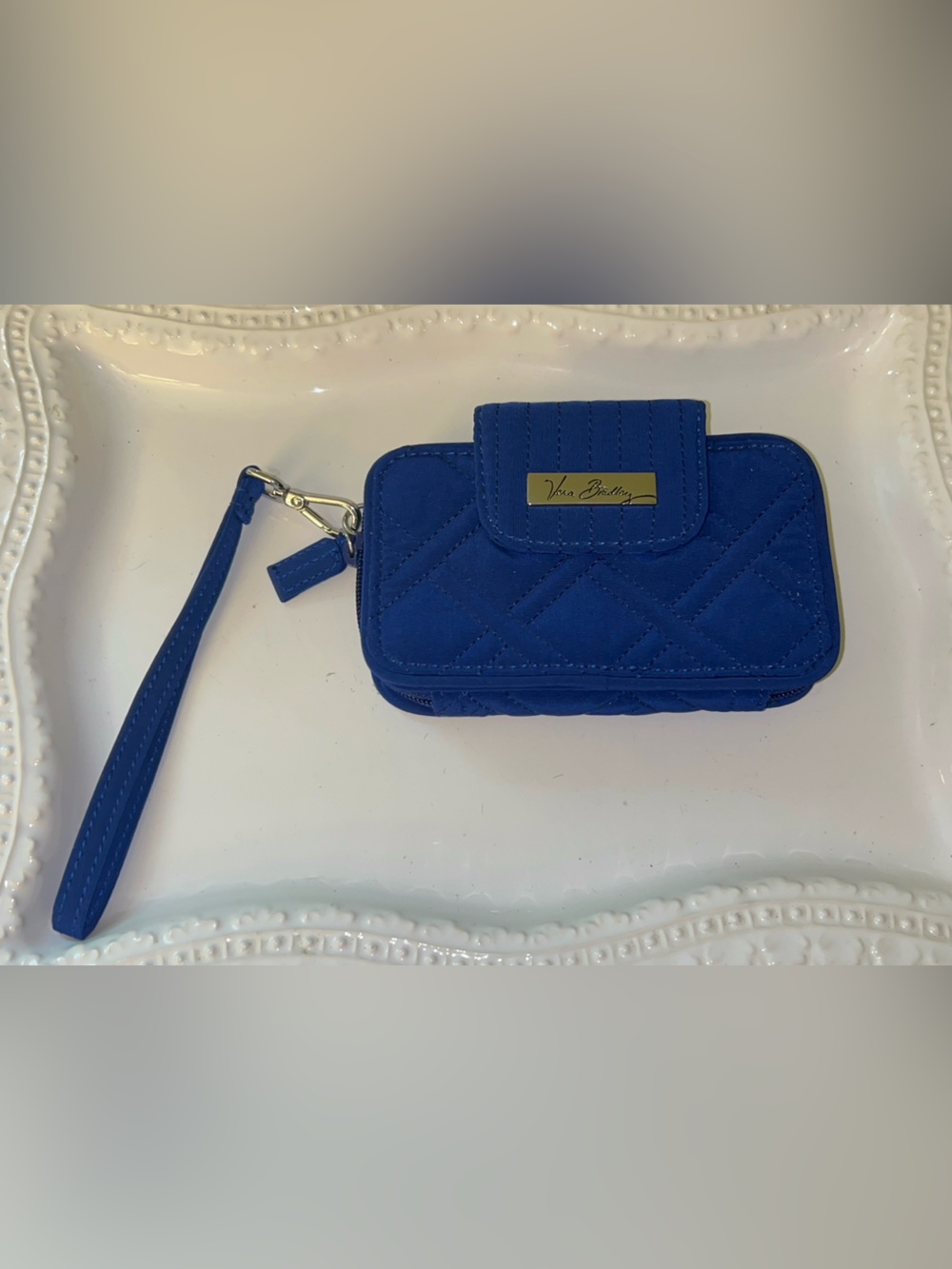 Vera Bradley Smartphone Wristlet 2.0 in Cobalt Blue